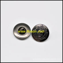 Metal Shank Button with Skull Parttern